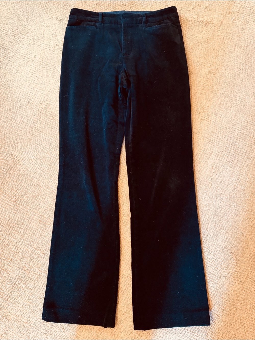 GAP velvet velour Black Stretch Jeans - Classic Fit